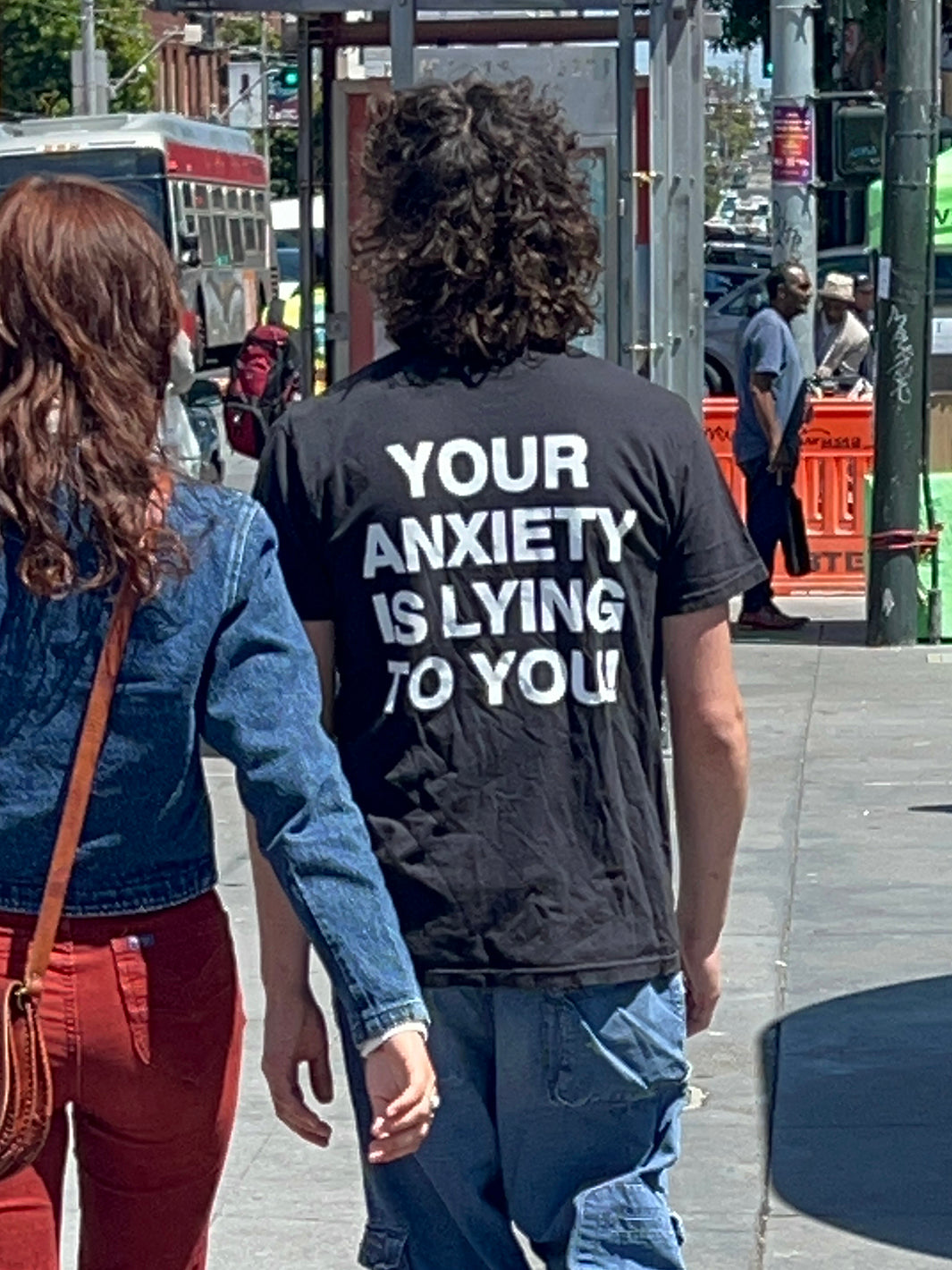 Your Anxiety Is Lying To You Tee